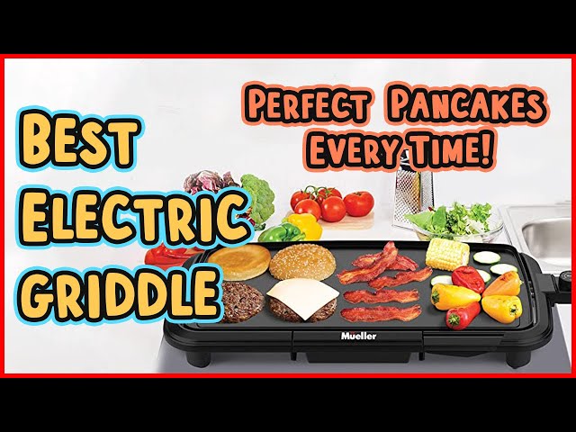 Let's find out how the best cast iron electric griddle makes food in a  healthier way. You can also check out the listed …