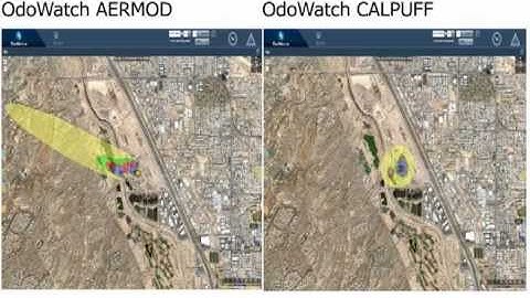 COMPARISON AERMOD VS CALPUFF