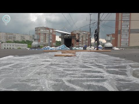 Как уберечь себя и имущество во время дождя и параллельного ремонта крыши?