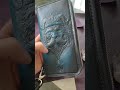 Кожаный клатч Викинг. Ручное тиснение. Итальянская кожа. Handmade