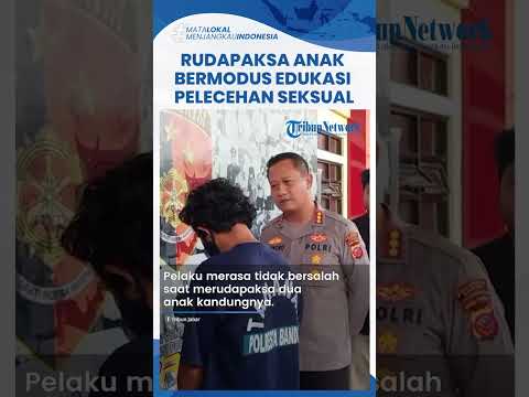 Merasa Tak Bersalah saat Rudapaksa 2 Anak Kandung, Aksi Ayah di Bandung Bermodus Edukasi Seksual