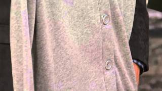 Denim & Co. Long Sleeve Button Front Shawl Collar Knit Jacket with Carolyn Gracie