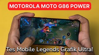 Mobile Legends Play Test on Motorola Moto G86 Power - FPS, Temperature & Battery Test screenshot 5