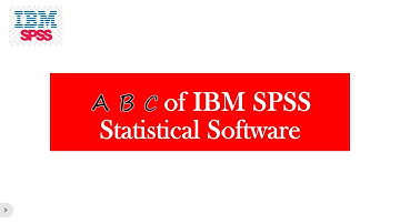 Getting started with the SPSS Statistics Software