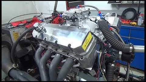 BBC 646HP 540 ENGINE DYNO RUN FOR LEE McKNIGHT BY WHITE PERFORMANCE AND MACHINE