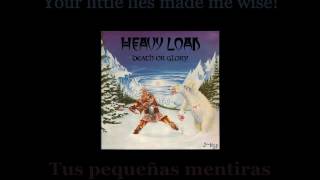Video voorbeeld van "Heavy Load - Little Lies - Lyrics / Subtitulos en español (Nwobhm) Traducida"