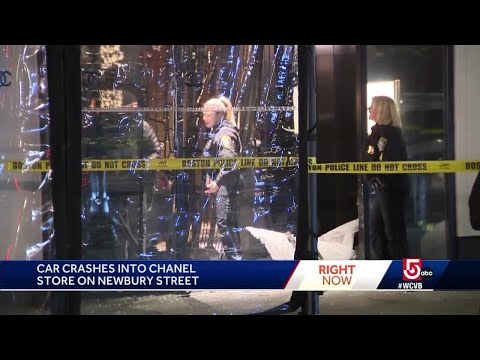 Smash and grab at Chanel store on Boston's Newbury Street under  investigation