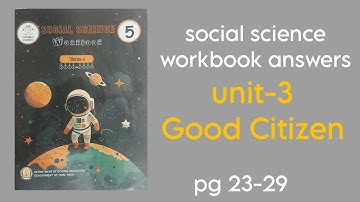 Good citizen unit 3 5th std Social science workbook answers @Ennumeluthum-ik3re ennum eluthum