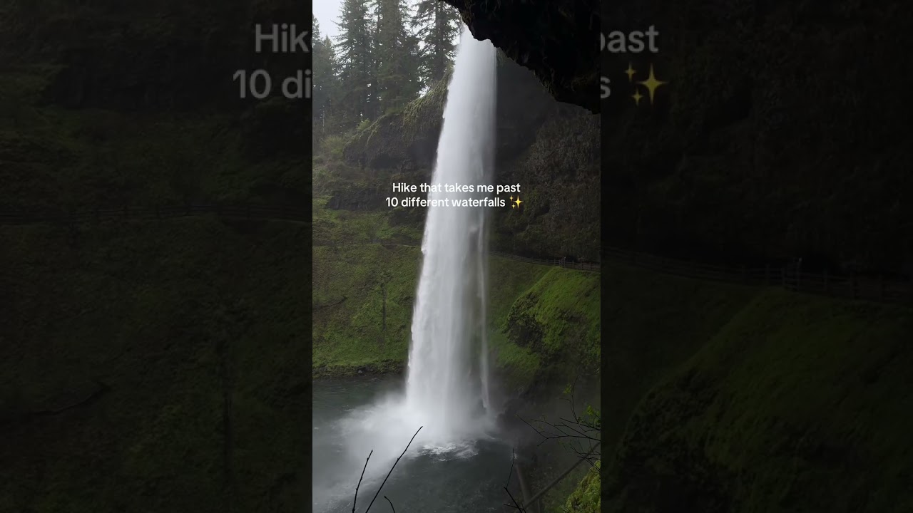 🚨 Share this with someone who loves waterfalls! ✨ This hike takes you to see TEN waterfalls and