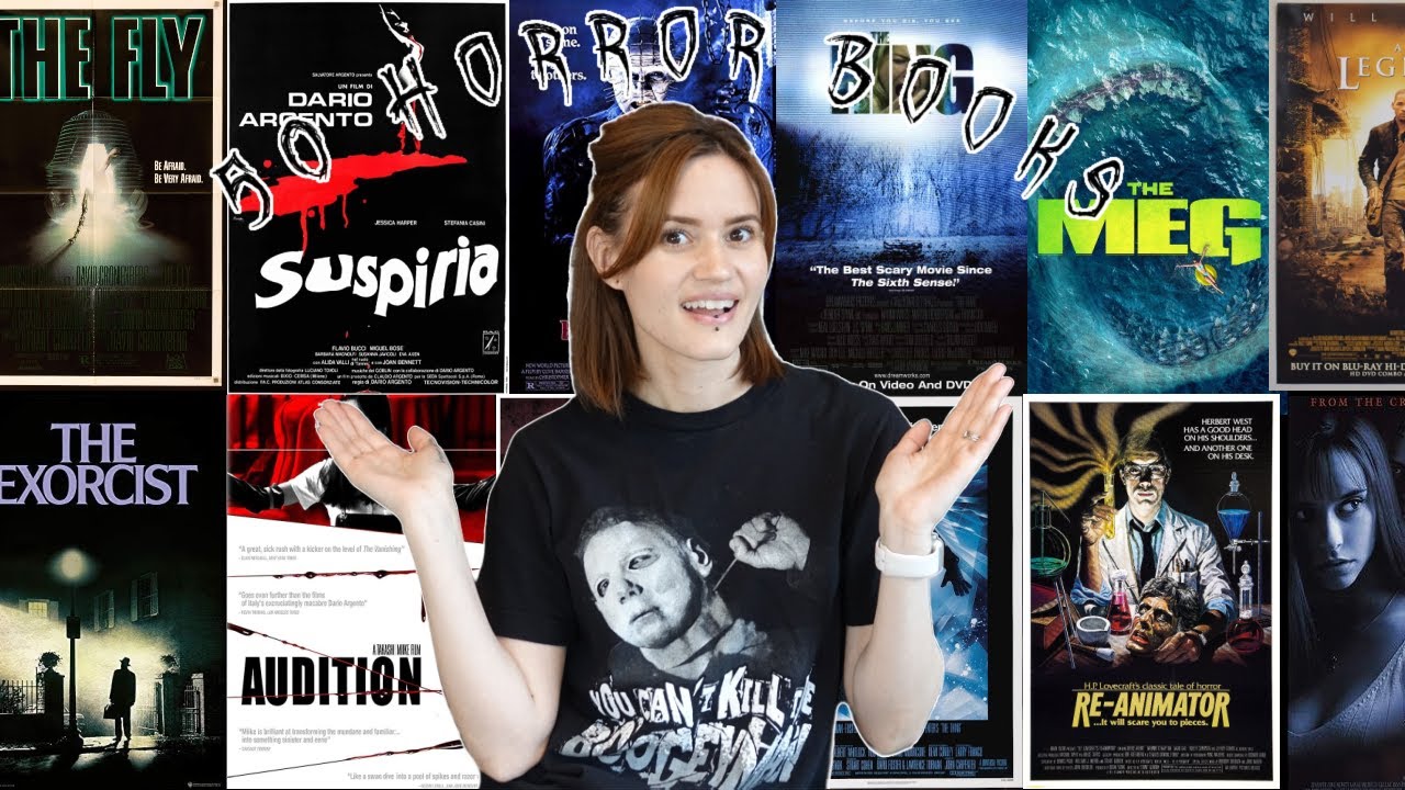 50 фильмов ужасов, о которых вы не знали, что они — книги