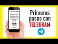 🚶🏿‍♀️Primeros pasos con TELEGRAM