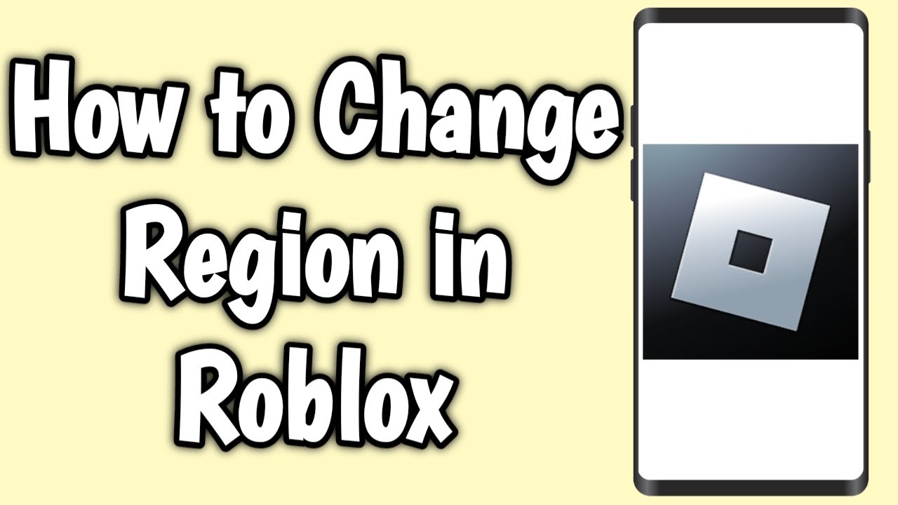 How to Change Region in Roblox - YouTube