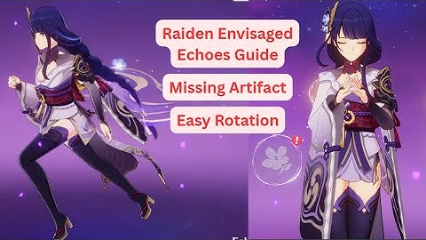 Raiden Envisaged Echoes - C0R0 F2P Guide, Missing Artifact