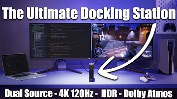 This Awesome Laptop Dock Transformed my Desk Setup! - BenQ beCreatus DP1310 Docking Station Review