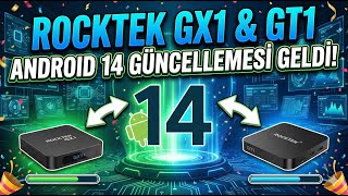 Yapay Zeka İşlemci̇li̇ Rocktek Gx1 Ve Gt1 Android 14 Güncellemesi̇ Aldi Tüm Yeni̇li̇kler Ve Düzeltmeler