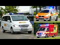 [Hornwechsel] - Kriseninterventionsteam ASB + Rettungsdienst BF München auf Einsatzfahrt