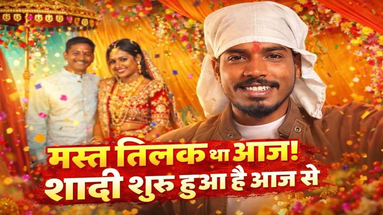 Tilak Mein Full Masti 😎 Shaadi Ka Pehla Din
