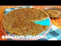 BIBINGKANG GALAPONG (Glutinuous Rice Flour) - YouTube