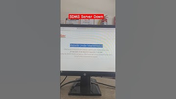 SDMS Server Down #sdms #server #sameerpktech