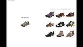 Footwear Image Recommender System | deep learning model | python