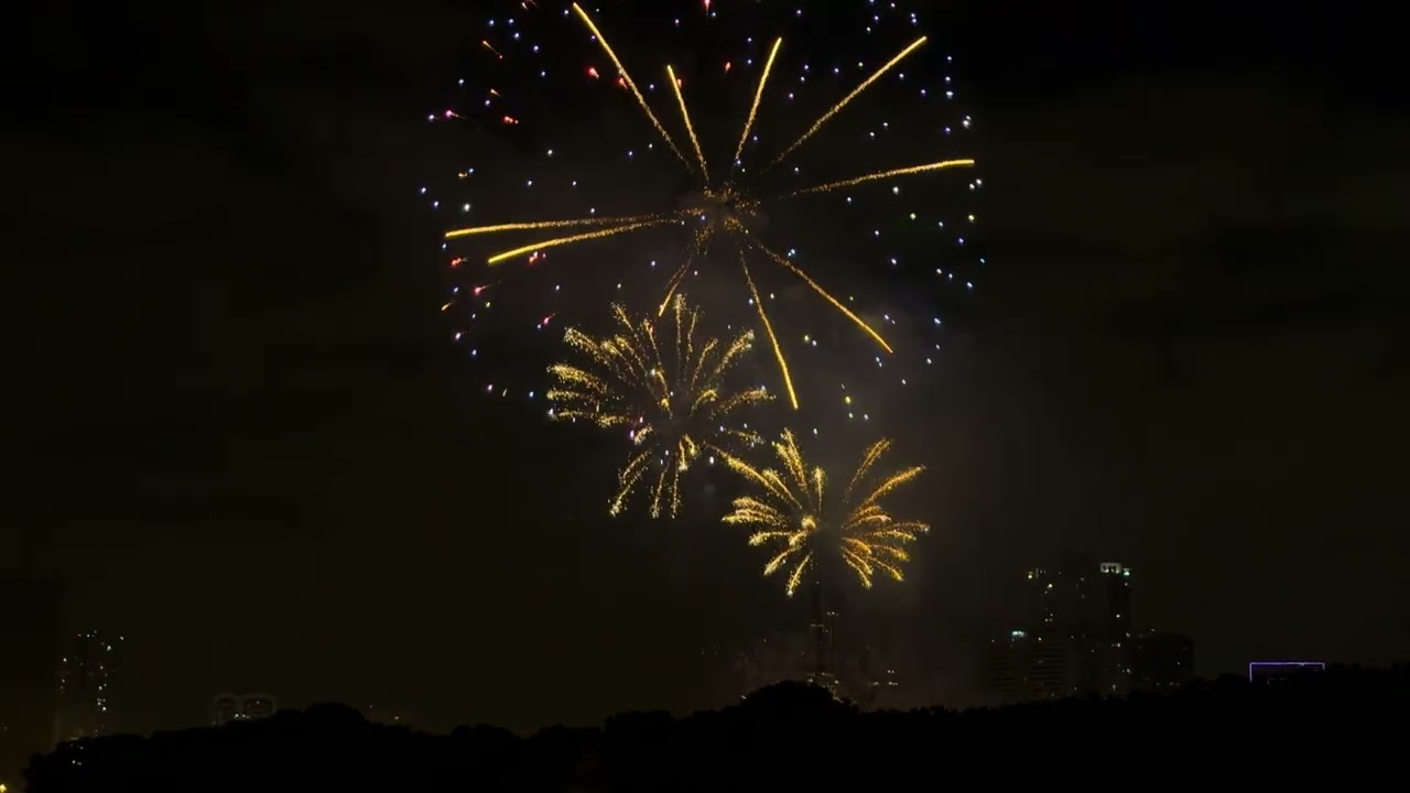 Al Majaz Corniche Sharjah New Year Fireworks 