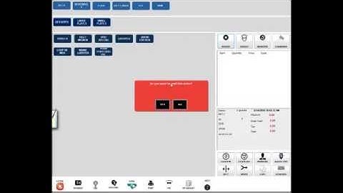 Modular POS : Void an Order