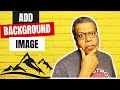 HOW TO ADD BACKGROUND IMAGE IN HTML USING CSS IN NOTEPAD++ (Full Screen)