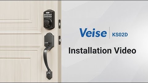 Veise KS02D Installation Video