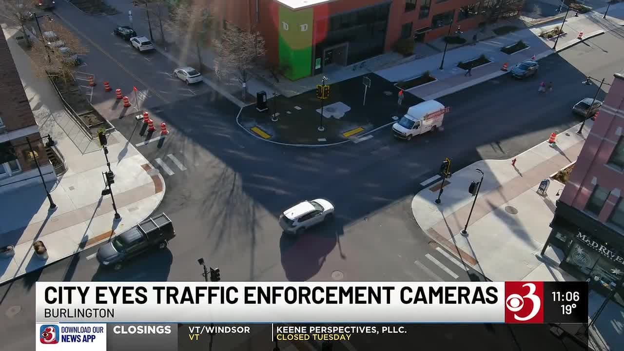 Burlington eyes traffic enforcement cameras