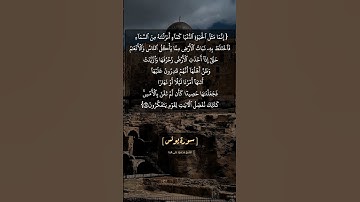 سورة يونس الآية ٢٤ بصوت الشيخ محمود علي البنا