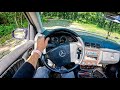 2001mercedes ml270 cdi w163 163hp  pov test drive 1285 joe black