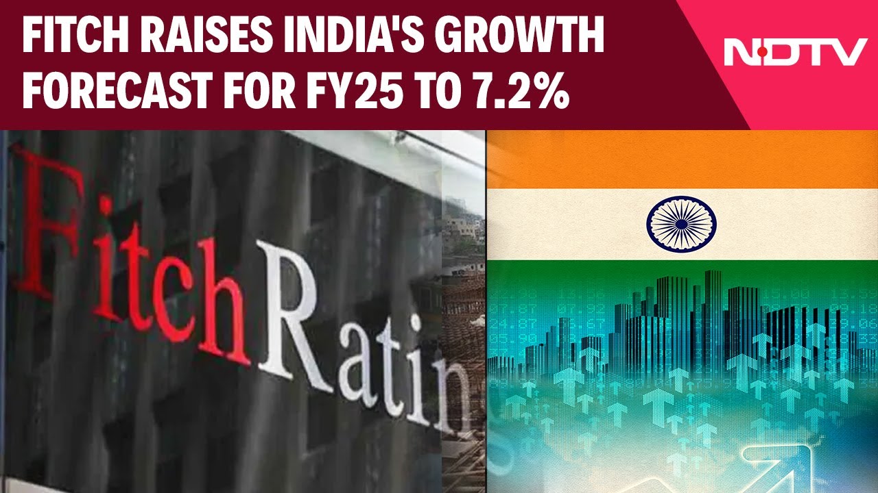 India GDP Projection | Fitch Raises India's Growth Forecast For FY25 To ...