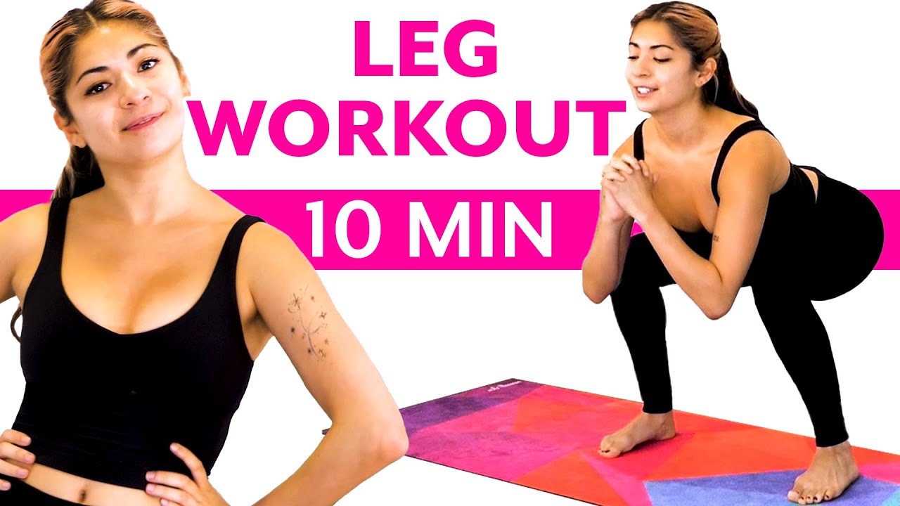 Yoga Intermediate Leg Workout! Building Balance, Strength & Toned Legs | with Alex