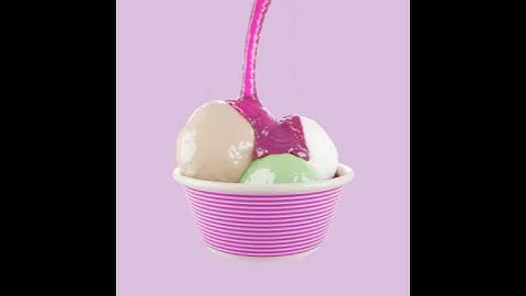 Ice Cream - Made in Blender - Luxx_pa_3d