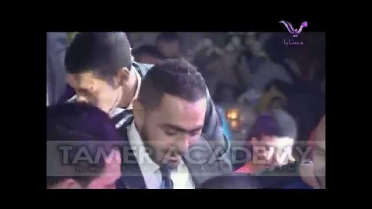 تامر حسنى فى فرح فى الاسكندرية 