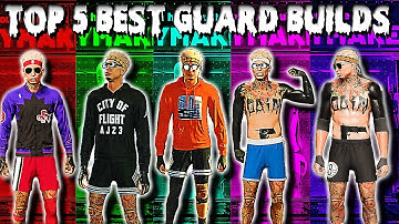 MY TOP 5 BEST GUARD BUILDS ON NBA 2K20! THESE ARE OVERPOWERED IN MY OPINION