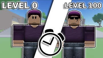 How Many Levels Can I Get in 1 HOUR?... (Roblox Arsenal)