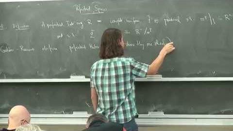 Lecture Series: "p-adic Geometry" by Peter Scholze [2014] (lecture 6)