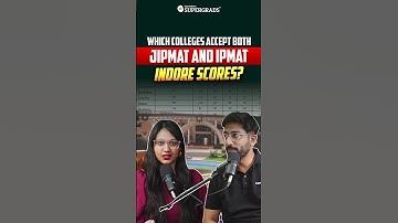 Which Colleges Accept Both IPMAT Indore & JIPMAT Scores? 🤔| #shorts