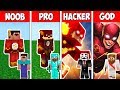 Minecraft NOOB vs PRO vs HACKER vs GOD : FLASH in Minecraft - Animation