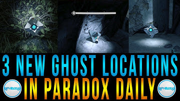 Destiny - 3 New Dead Ghost Locations In Daily Paradox Mission