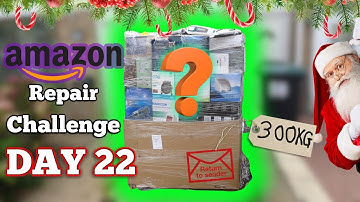 FIXING AMAZON RETURNS PALLET | DAY 22 | 2025 ADVENT Challenge
