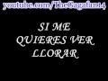 Yuridia - Si quieres verme llorar (With Lyrics)