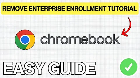 How To REMOVE ENTERPRISE ENROLLMENT On Chromebook (FULL GUIDE) 2026