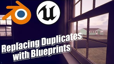 Blender to Unreal Engine: Replacing Duplicates with Instances... but there