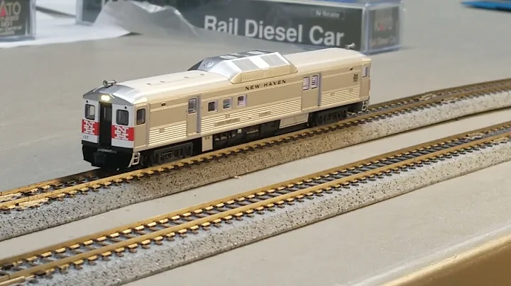 Kato N scale RDC4 ESU LokSound V5 install proof of life 03302023