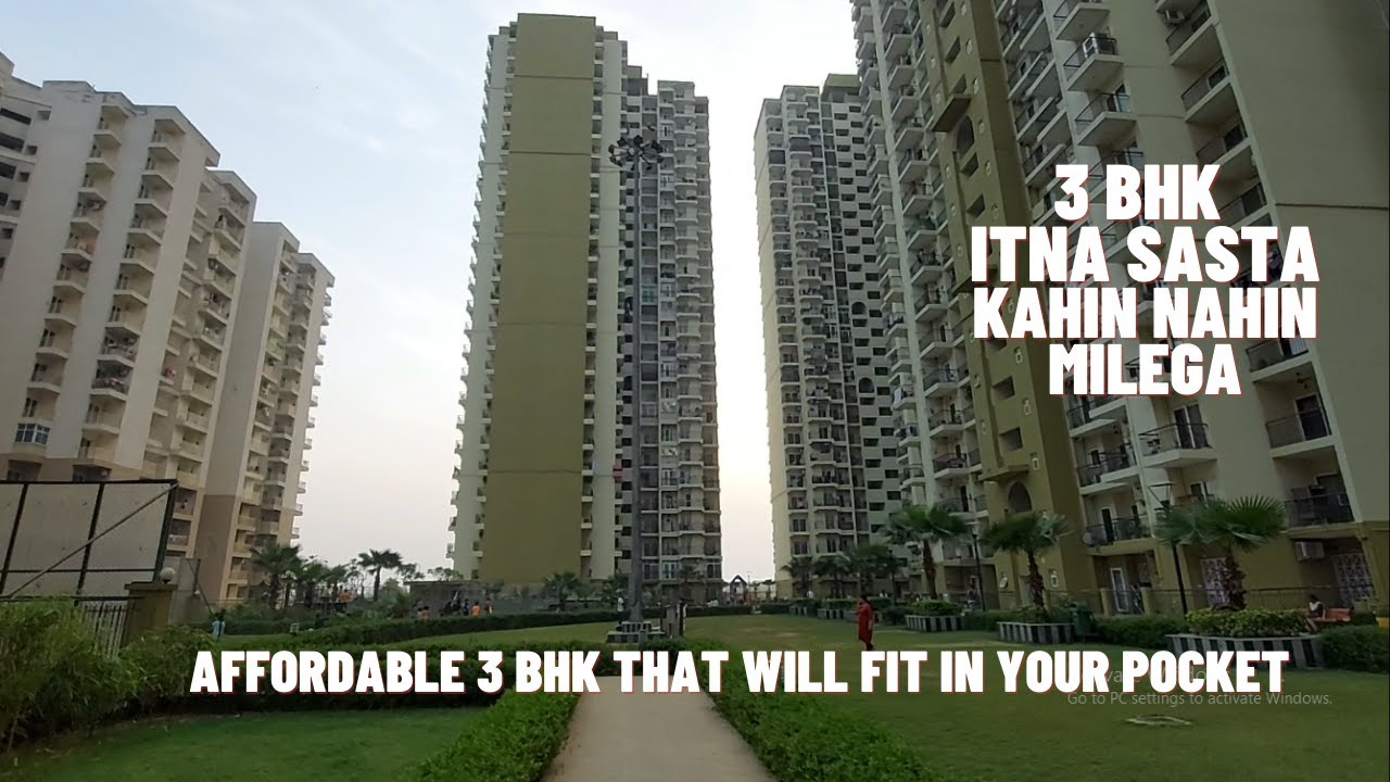 Trident Embassy Noida Extension | Affordable  3BHK Flat for sale in Greater Noida West | Real Estate