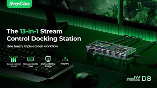 CyberAxon D3 | Docking Station Điều Khiển Stream 13 Trong 1