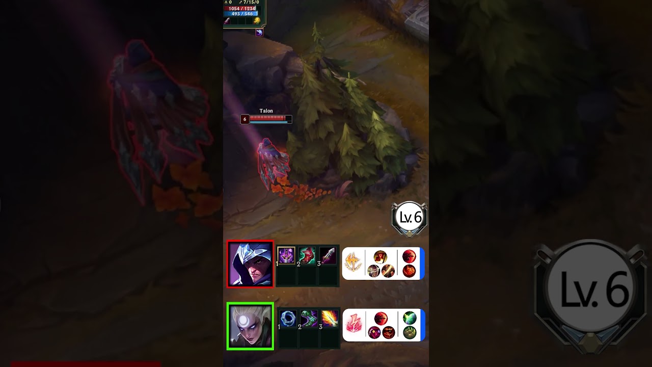 Diana vs Talon LEVEL 6 1v1! 🌙💥 Ults Unleashed – Assassin Duel with One-Shot Potential!