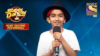 'Roshni Se' गाने पर इस Dancer ने दिखाए Expressive Moves | Super Dancer | Heart Touching Performance